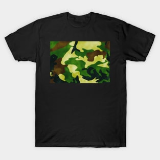 Camouflage military colors T-Shirt